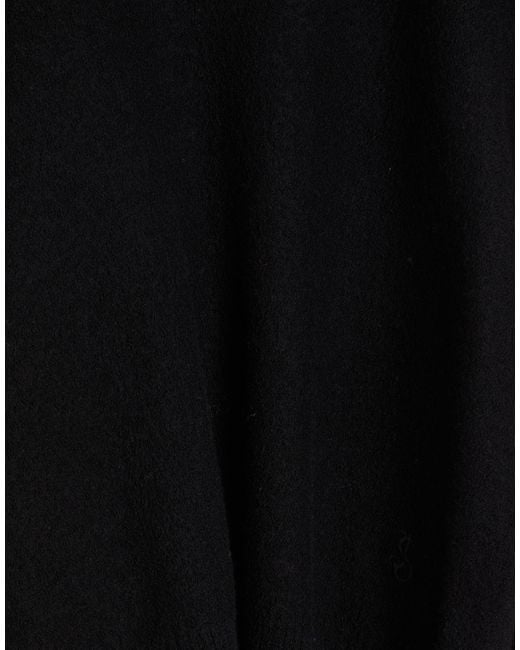 Jil Sander Black Turtleneck Wool, Viscose