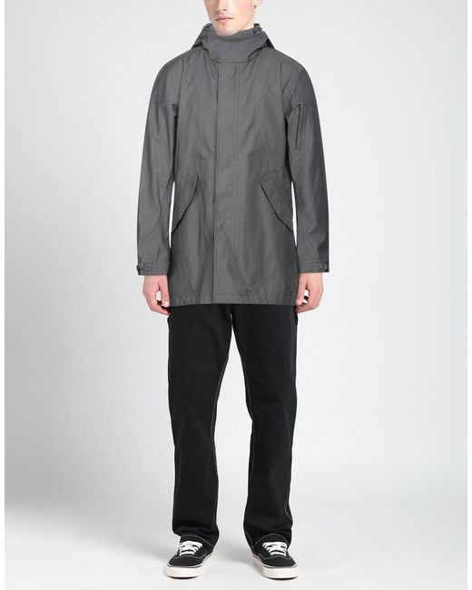 Spiewak Gray Overcoat & Trench Coat for men