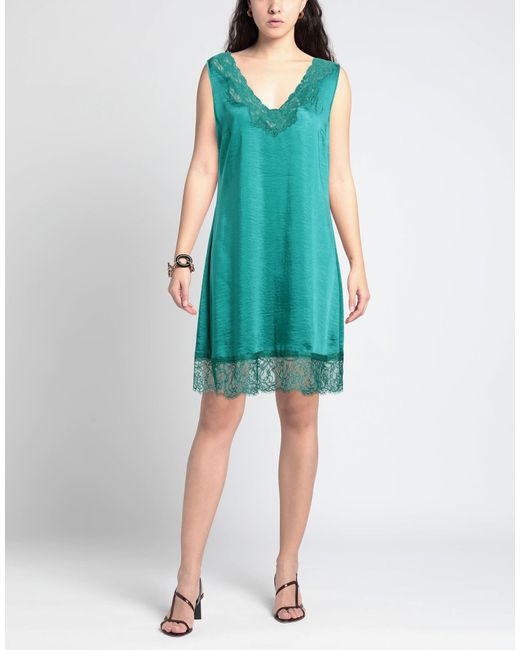 Twinset Blue Midi Dress