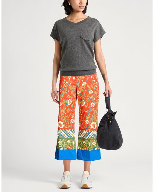 Tory Burch Orange Trouser