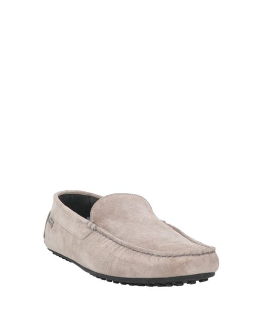 Pollini Gray Loafers for men