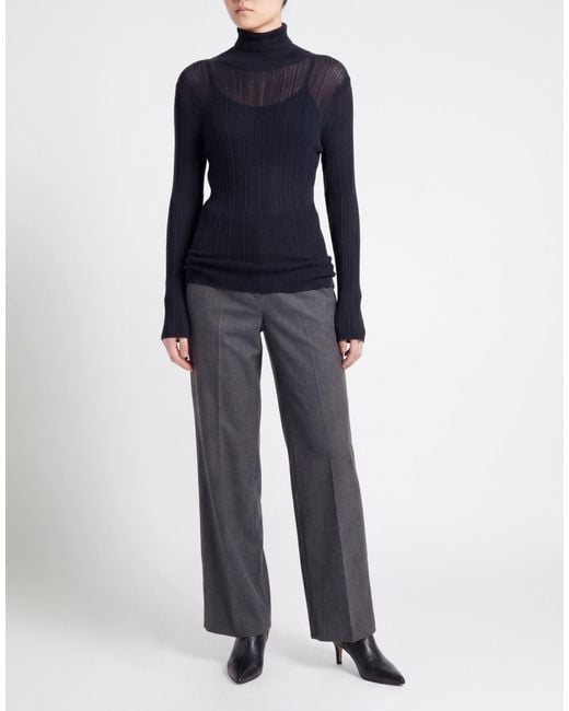 Alpha Studio Blue Rollkragenpullover