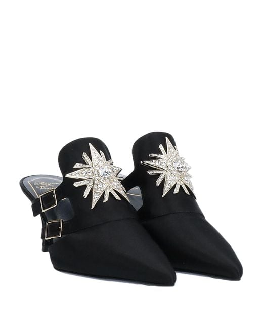 Roger Vivier Black Mules & Clogs