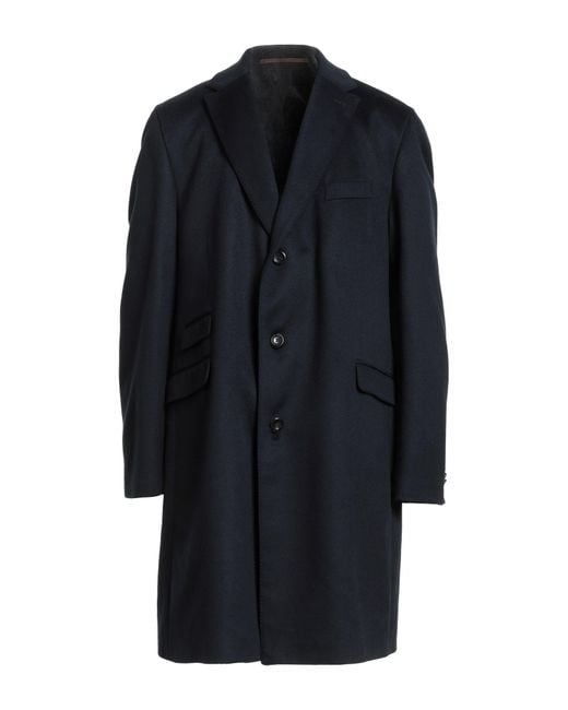 EDUARD DRESSLER Blue Coat for men