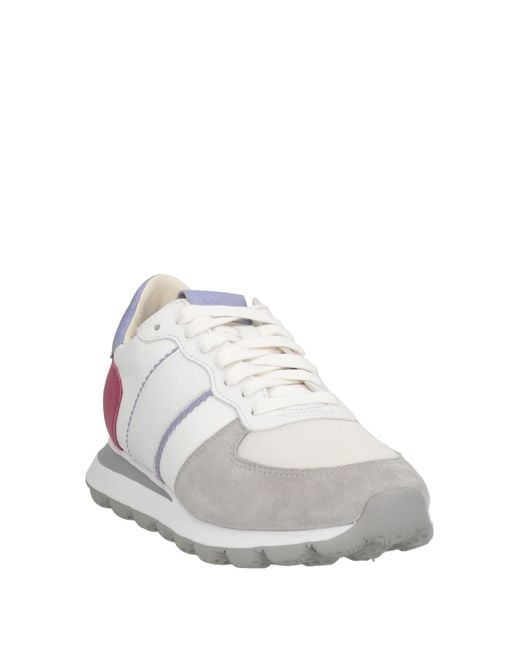 Geox White Trainers