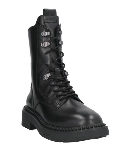 Ash Black Ankle Boots