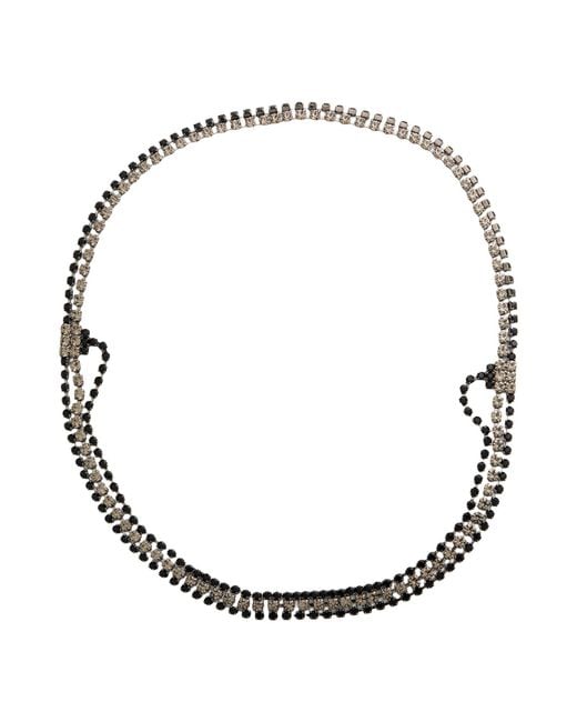 Peserico Metallic Necklace Metal