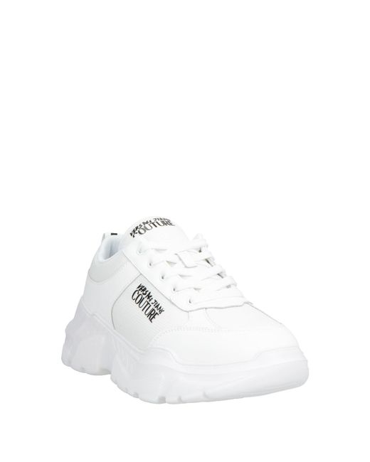 Versace Jeans Couture White Trainers for men