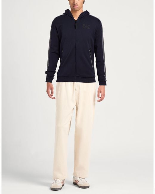 EA7 Blue Sweatshirt for men