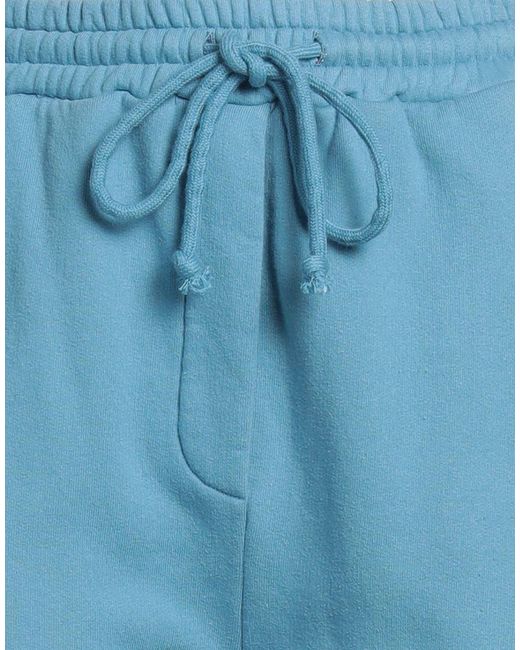 Semicouture Blue Pants Cotton, Polyester