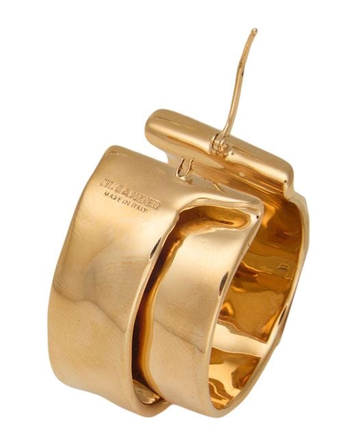 Jil Sander Natural Ohrring