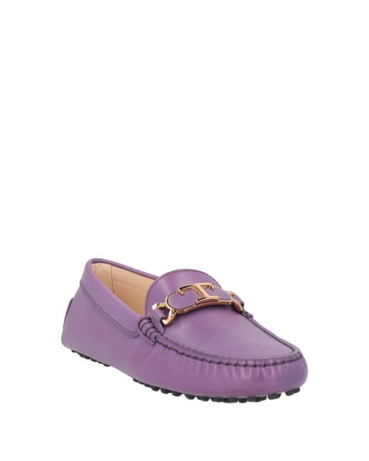 Tod's Purple Loafer