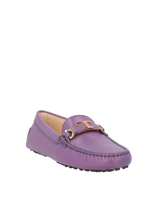 Tod's Purple Loafer