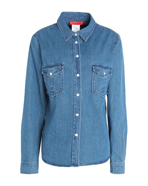 Camicia Jeans di MAX&Co. in Blue