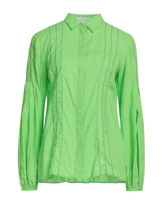Gabriela Hearst Green Shirt
