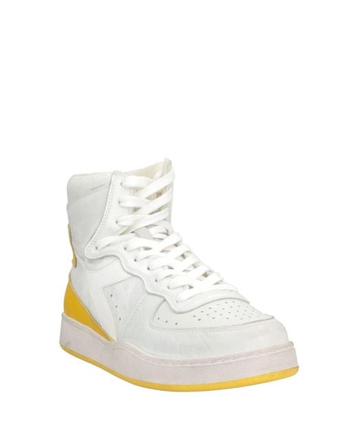 Diadora White Trainers for men