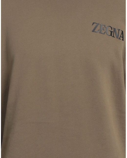 Zegna Brown Sweatshirt for men