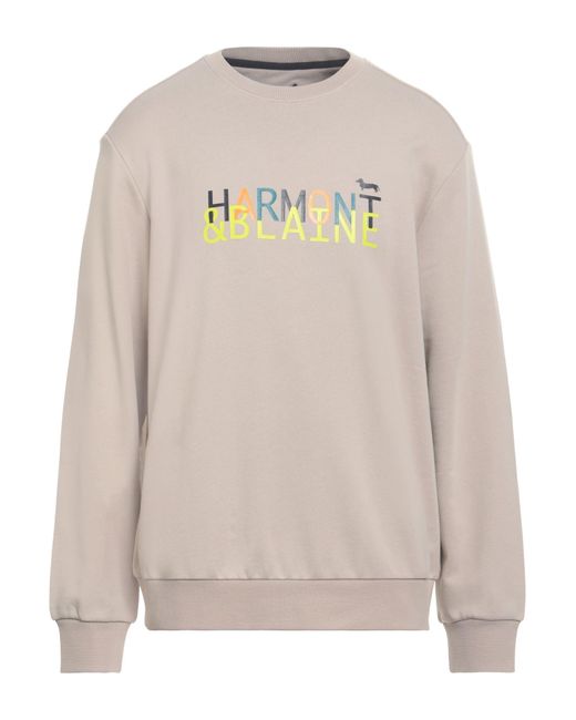 Harmont & Blaine Gray Sweatshirt for men