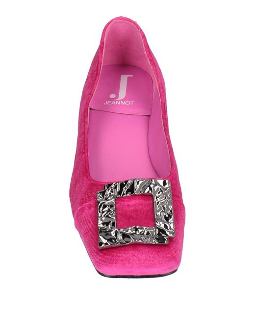 Jeannot Pink Ballet Flats