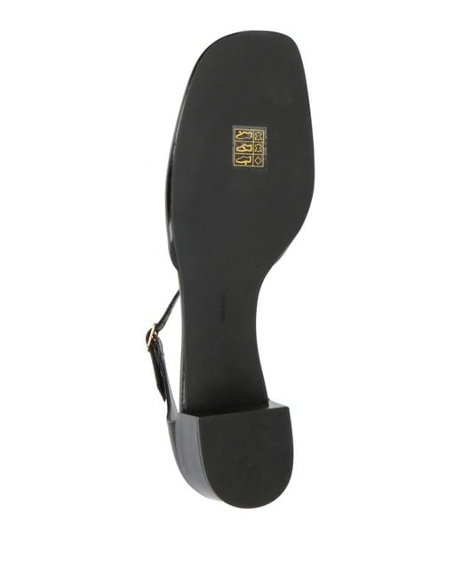 The Row Black Pumps Leather