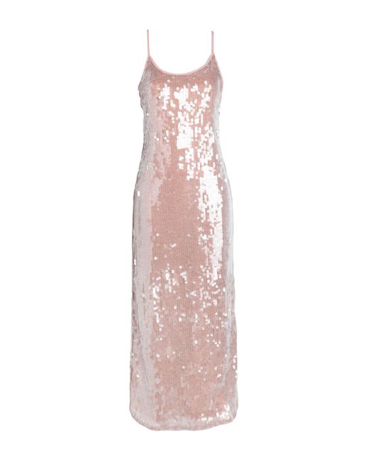 TOPSHOP Pink Maxi Dress