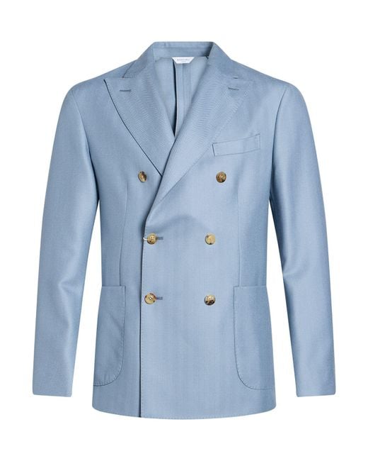 Boglioli Blue Blazer for men