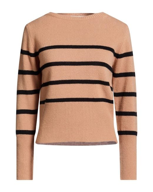 Annarita N. Natural Camel Sweater Wool