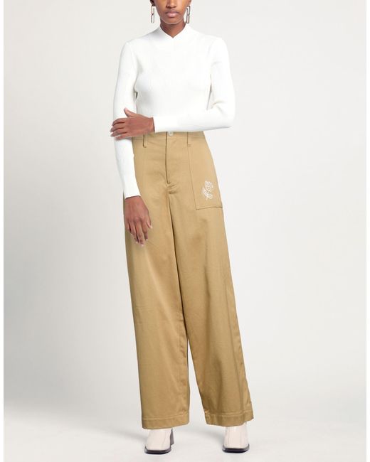Marni Natural Pants Cotton