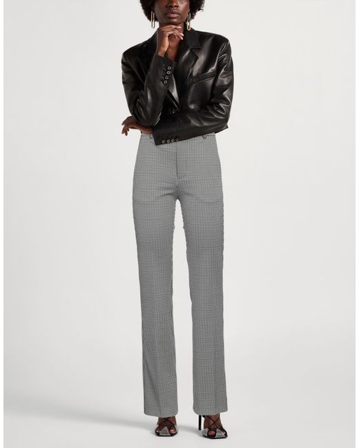 Cristinaeffe Gray Pants Polyester, Polyamide, Elastane