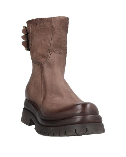A.s.98 Brown Ankle Boots