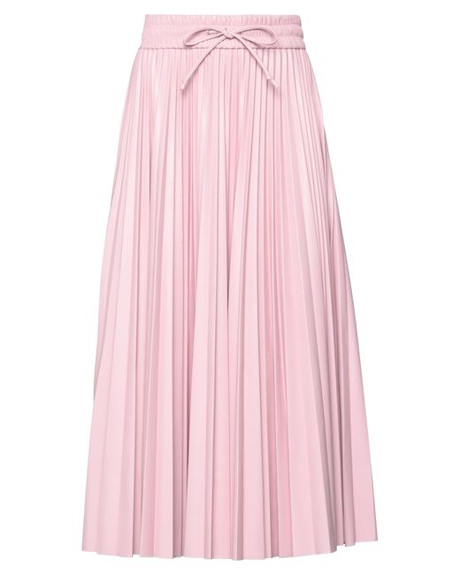 MSGM Pink Midi Skirt