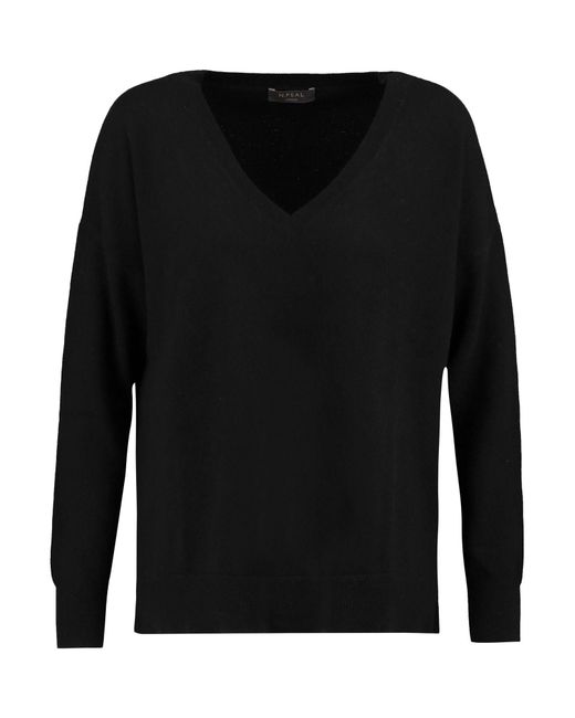 N.Peal Cashmere Black Sweater