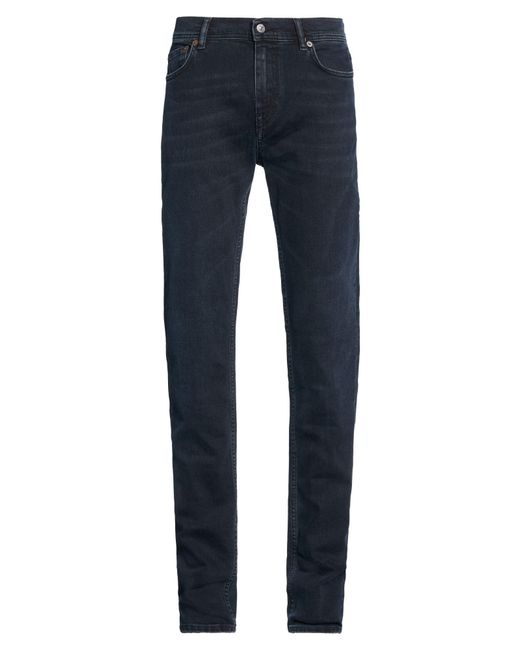 Acne Blue Jeans Cotton, Polyester, Elastane for men