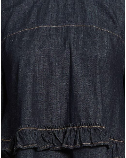 Please Blue Top Cotton