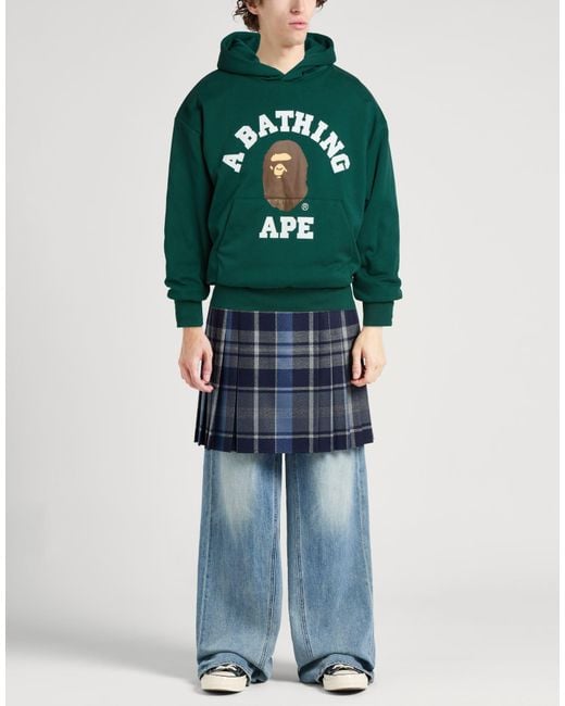 A Bathing Ape Green Sweatshirt for men