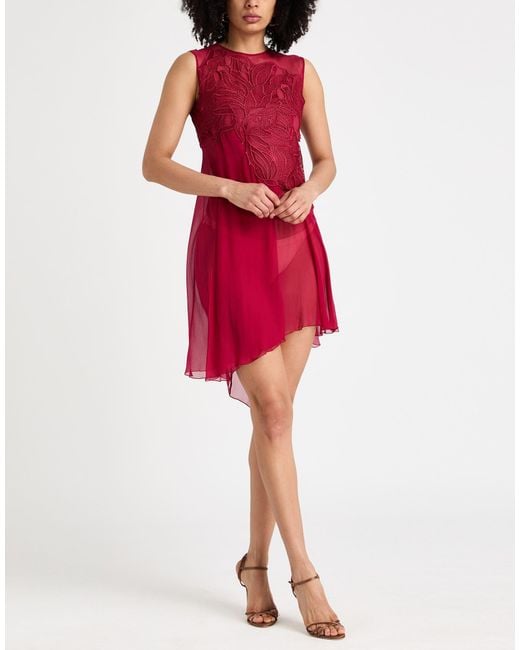 Alberta Ferretti Pink Mini Dress