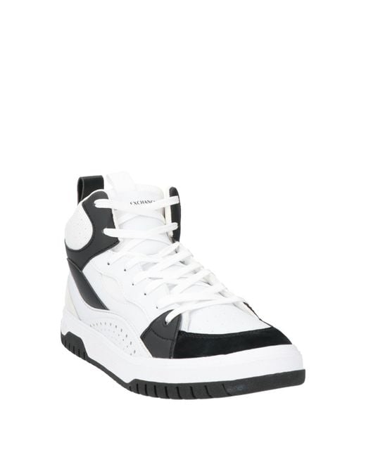 ARMANI EXCHANGE White Sneakers Polyurethane for men