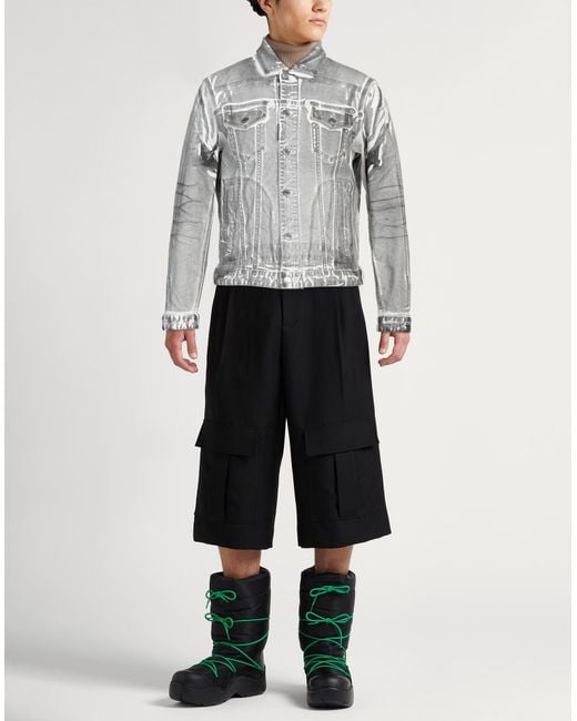 DSquared² Gray Denim Outerwear for men