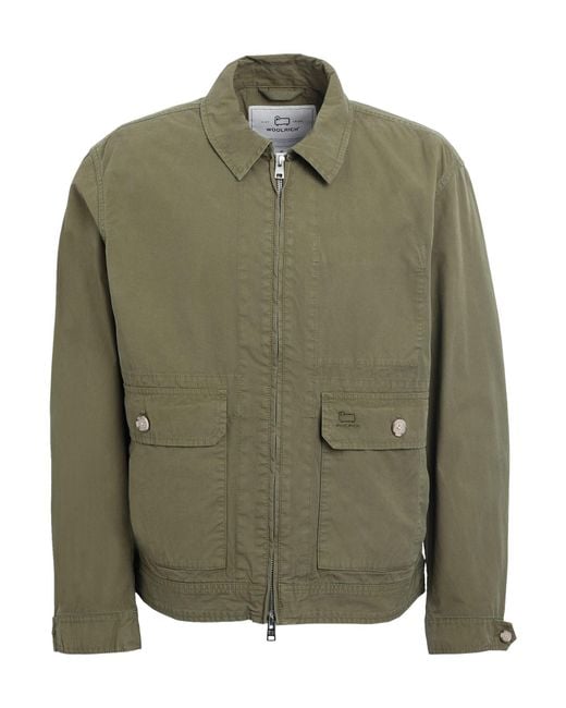 Woolrich Green Jacket for men