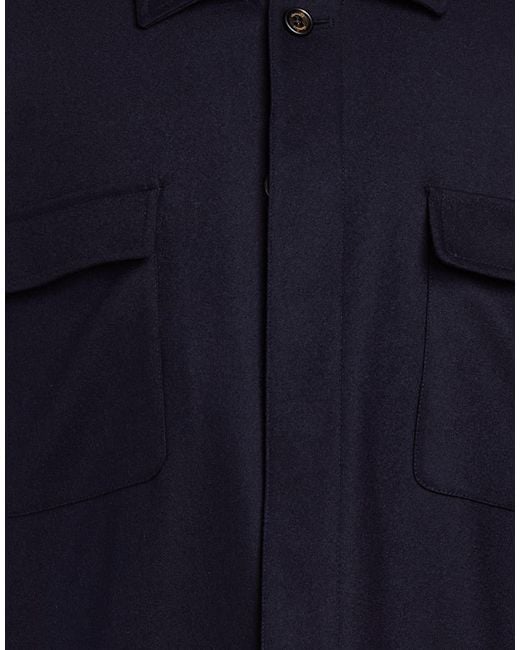 Eleventy Blue Midnight Jacket Wool, Cashmere, Elastane for men