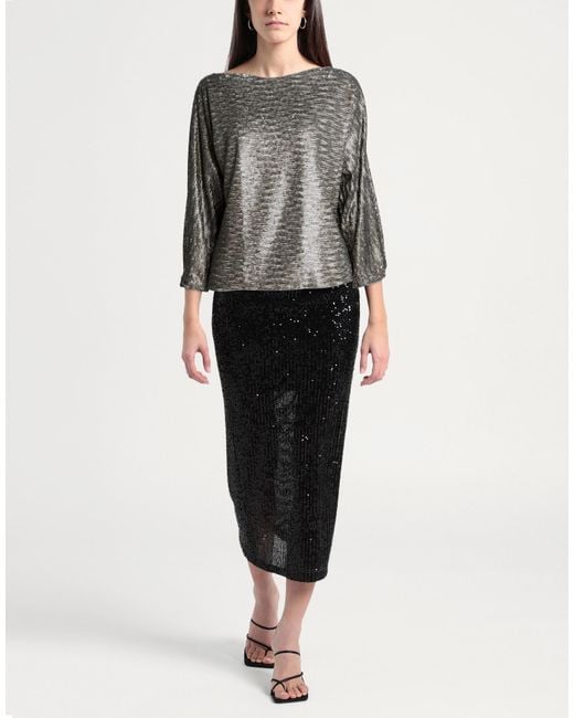 Soallure Gray Top Polyester