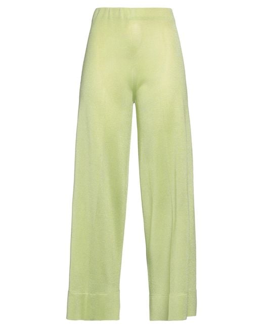 Circus Hotel Green Pants Viscose, Polyester, Polyamide