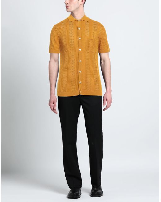 Cardigan di Daniele Fiesoli in Yellow da Uomo
