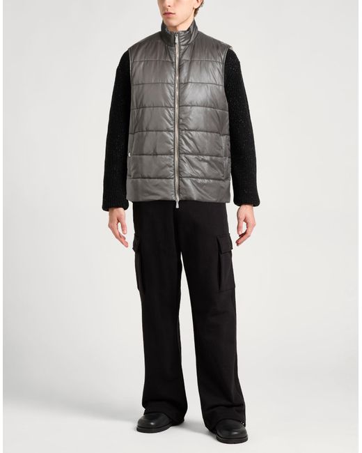 Chompa Sin Mangas Eleventy de hombre de color Gray