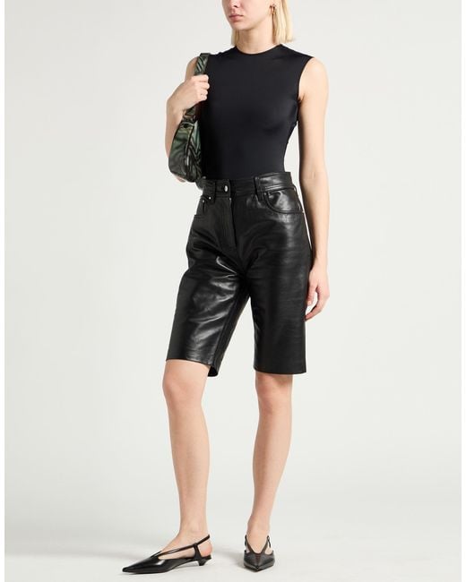Mugler Black Bodysuit Polyamide, Elastane