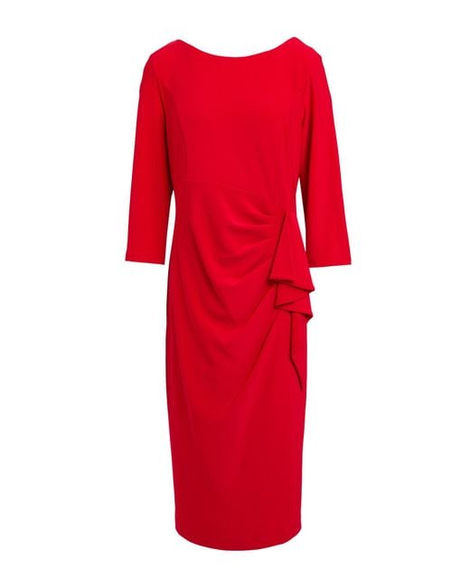 Joseph Ribkoff Red Midi-Kleid