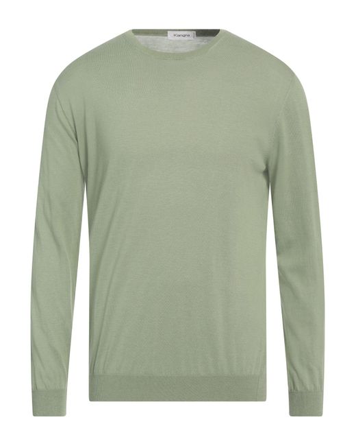 Pullover Kangra de hombre de color Green