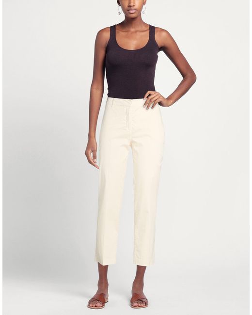 ALESSIA SANTI Natural Pants