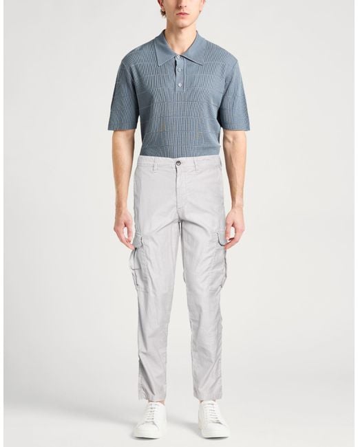 White Sand Gray Pants for men
