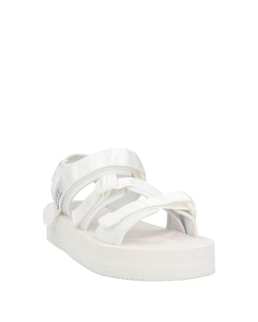 Suicoke White Sandals for men